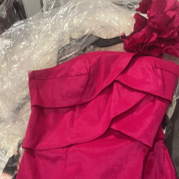 Arden B Special Occasion One Shoulder Cocktail Dress - Picture 6 of 7